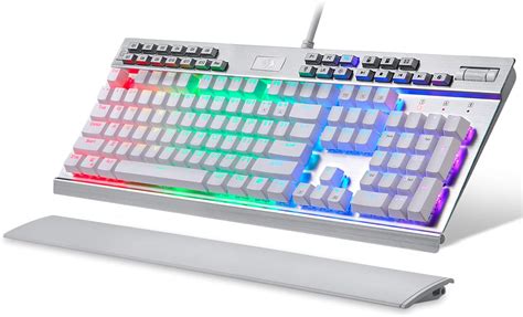 Redragon K550 Yama Purple Switch Silent Tactile White Silver Edition