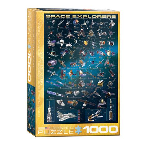 Space Explorers Jigsaw Puzzle 1000 Pieces