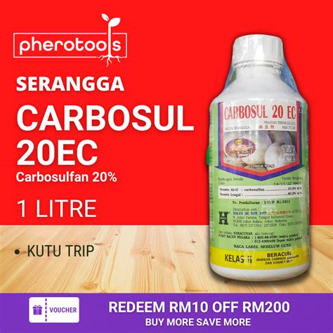 Pherotools Halex CARBOSUL 20EC 1L Carbosulfan 20 Racun Serangga