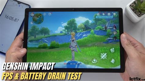 Samsung Galaxy Tab A8 2022 Genshin Impact Gaming Test Unisoc Tiger