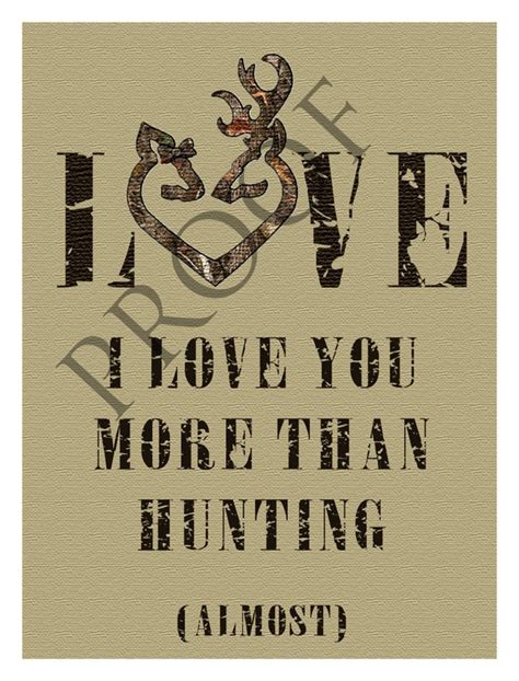 Items Similar To Hunting Valentines Day Or Engagement Digital Download