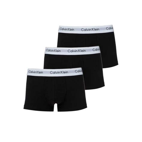 Confira Cueca Calvin Klein preta kit 3 peças Balão Store I Roupas