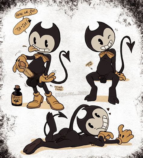 Rule 34 2020 Anthro Anus Ass Backsack Balls Bendy Bendy And The Ink Machine Bendy The Dancing