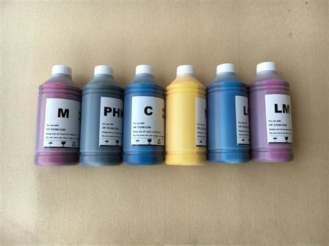 6 Colors High Printing Performance Pigment Ink For HP Designjet 5000