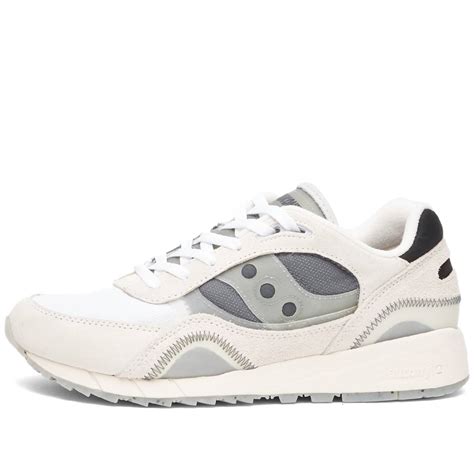 Saucony Shadow 6000 White & Dark Grey | END.