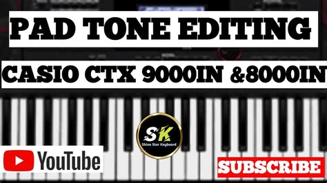 Casio Ctx 9000in Indian Tone Pad Tone Editing In Casio Ctx 9000in