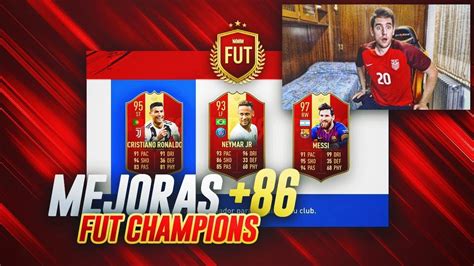 Y Mis Rojos De Son Mejoras Top De Fut Champions Youtube