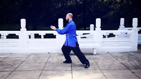 Yang Style Taiji Tai Chi Step Routine Demo Youtube