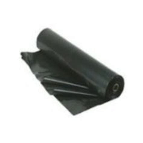 Professional Plastics Black Polyfilm Sheeting 0 006 X 40 FT X 100 FT