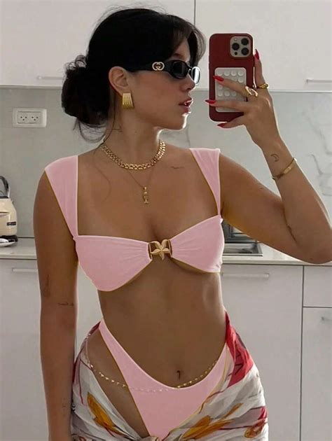 Fashionable Sexy Starfish Design Women Bikini Set Swimwear For