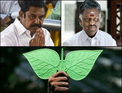 Unified Eps Ops Faction Wins Aiadmk Name Two Leaves Symbol Bandb