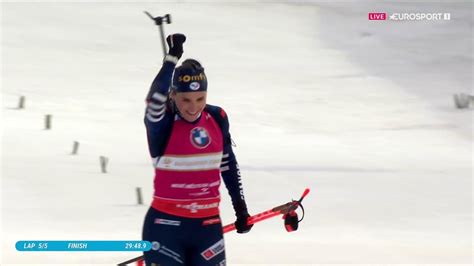 Mondiaux Biathlon Inarr Table Julia Simon Titr E Pour La E Fois