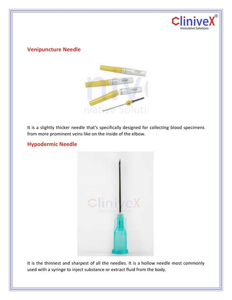 PPT - Different Types of Blood Collection Needles and Tubes PowerPoint ...