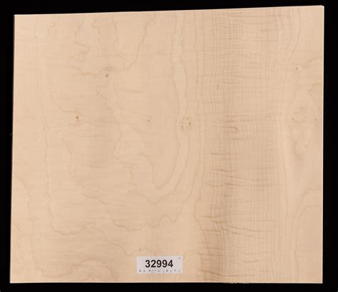 Curly Maple Wood Veneer Sheets