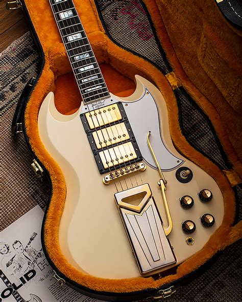 Gibson Custom 60th Anniversary 1961 Les Paul Sg Custom With Sideways