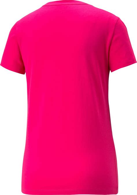 Koszulka damska ESS Metallic Logo Tee Puma różowa Sport Shop pl