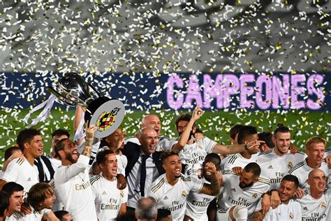 Real Madrid Se Consagró Campeón De La Liga