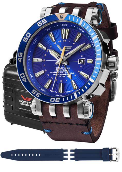 Vostok Europe NH34 575A716 Energia Rocket Automatic GMT Zegarek Net