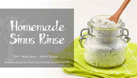 Sinus Rinse Recipe | Dandk Organizer