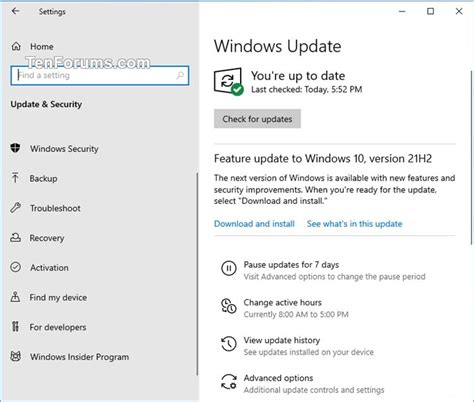 How to get Windows 10 21H2 November 2021 Update - Windows 10 Forums