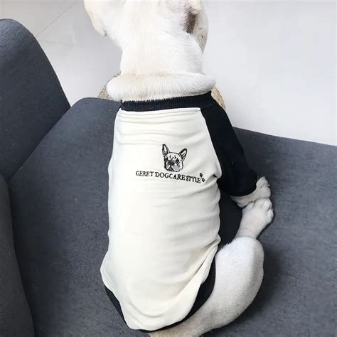 Acheter Sweat En Coton Pour Chien Et Son Maitre Brodé Bouledogue 2024