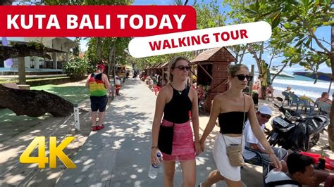 BALI TODAY KUTA LEGIAN Bali Indonesia Walking Tour Bali 2023