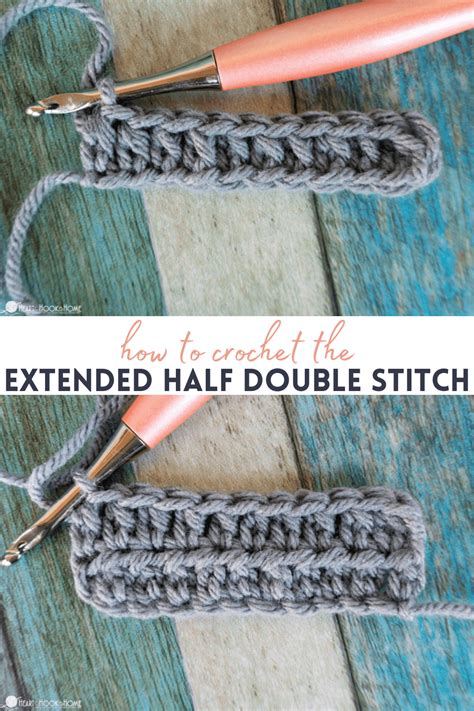 How To Crochet The Extended Half Double Crochet Half Double Crochet