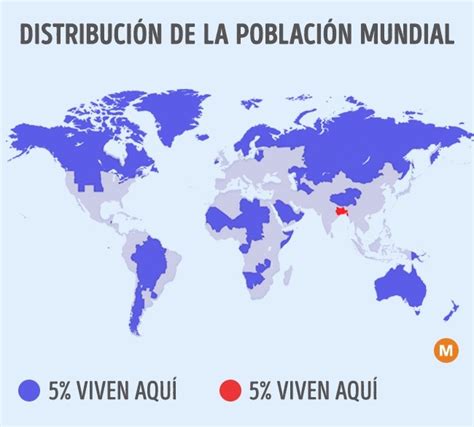 Mapas Distribucion Poblacion Mundo Naturaleza