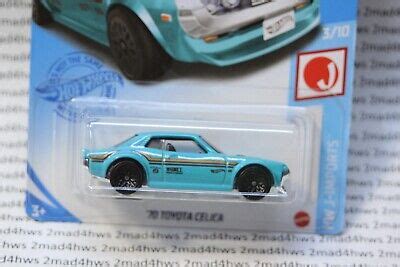 Hot Wheels Jdm Turquoise Toyota Celica J Import