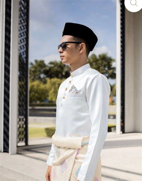 Baju Melayu Nikah Premium Duchess Offwhite Men S Fashion Muslim Wear