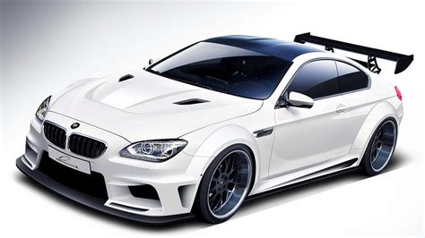 Tuning BMW M6 - White sport car Wallpaper Download 3840x2160