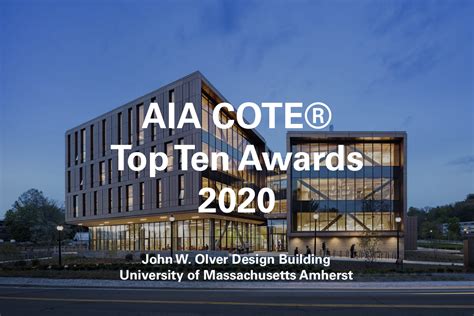 2020 Aia Cote Top Ten Award Honors John W Olver Building Leers Weinzapfel Associates