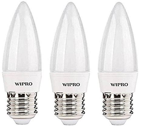 Buy Wipro Garnet Watts E Screw Holder Cap Led Frost Candle K