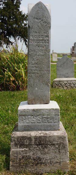 Infant Son Russell 1897 1897 Find A Grave Memorial