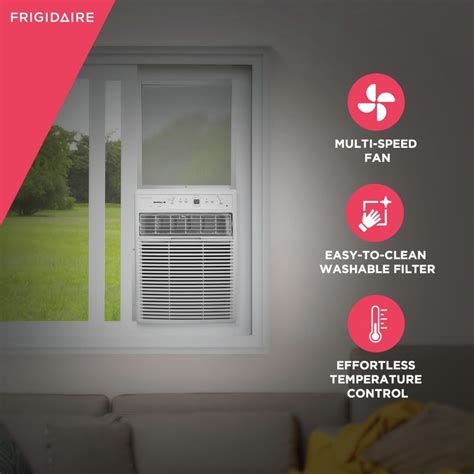 Frigidaire FFRS1022RE 10 000 BTU Window Mounted Slider Casement Air