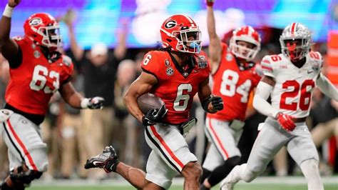 Georga Vs Tcu Props Odds College Football Expert Unveils Picks For