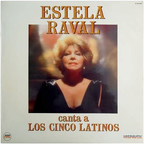 Estela Raval Canta A Los Cinco Latinos Lp Historia Nuestra