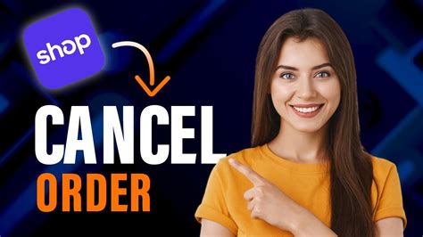 How Cancel Order On Shop App Best Method Youtube