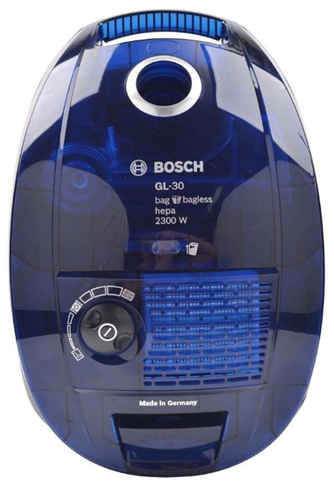 Пылесос с пылесборником bosch gl 30 bgl32003: обзор, характеристики ...