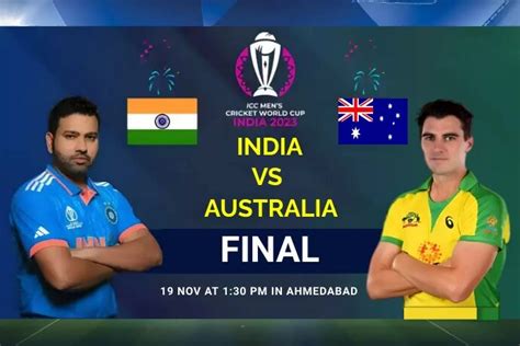 Plantilla De Australia Vs India Final 2023 Poster Postermywall