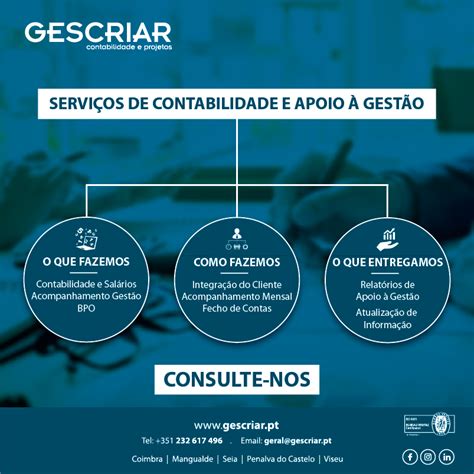 Serviços Gescriar Contabilidade e Projetos