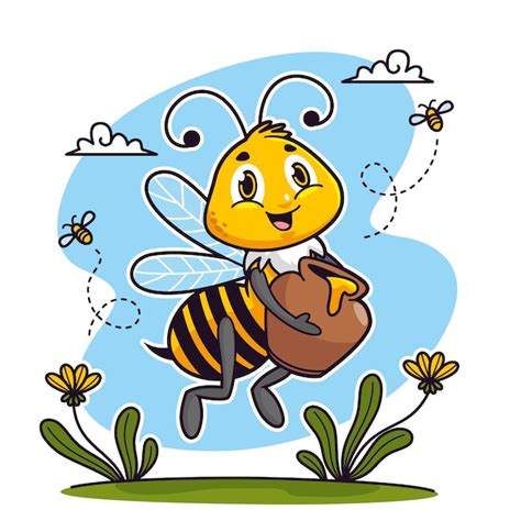 Im Genes De Abeja De Dibujos Animados Descarga Gratuita En Freepik