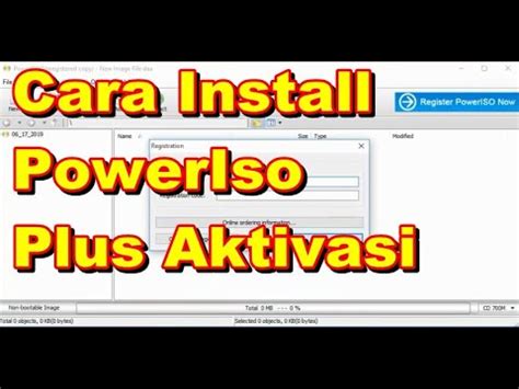 Cara Install PowerIso Plus Aktivasi YouTube