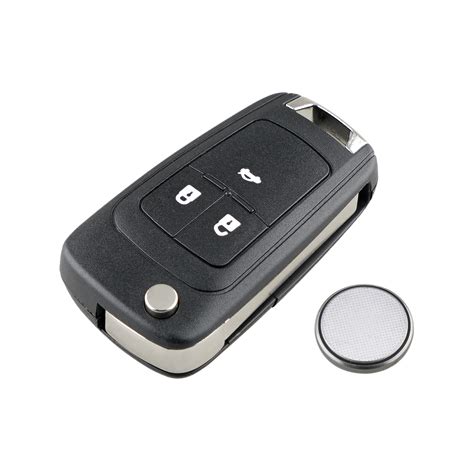 For Vauxhall Opel Astra J Insignia A 3 Button Key Fob Case Battery