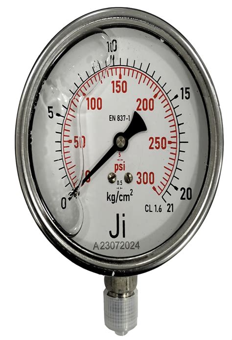 4 Inch 100 Mm Ji Japsin Instrumentation JI EPG Economical Pressure