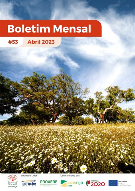 BOLETIM MENSAL 53 JÁ DISPONÍVEL Montado de Sobro e Cortiça