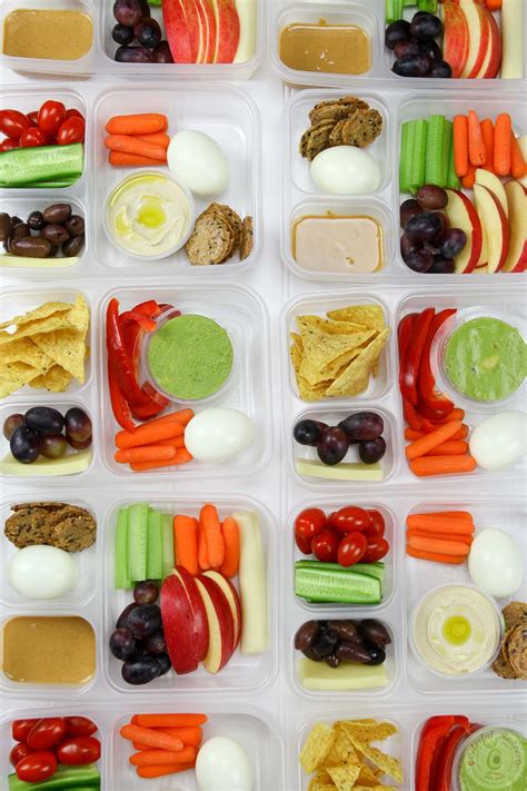 Protein Bento Snack Boxes - Colorful Recipes