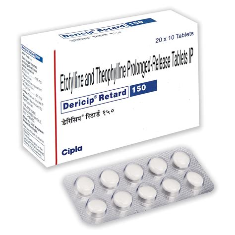 Dericip Retard 150 Mg Tablet Uses Side Effects Price Apollo Pharmacy