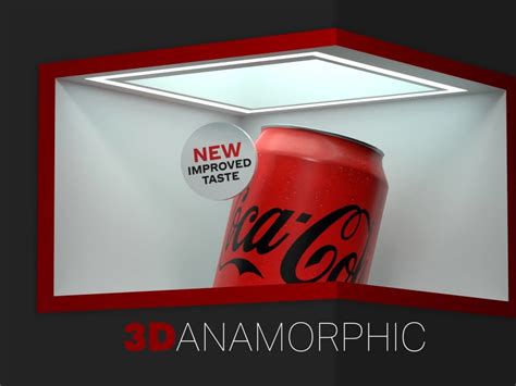 3d Anamorphic Billboard Animation Upwork