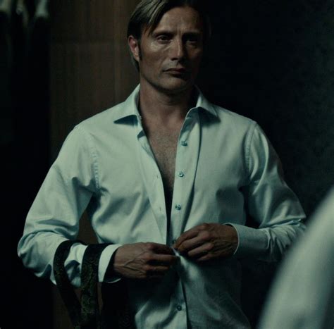 Mads Mikkelsen As Hannibal Lecter On The Nbc Series Hannibal Уилл